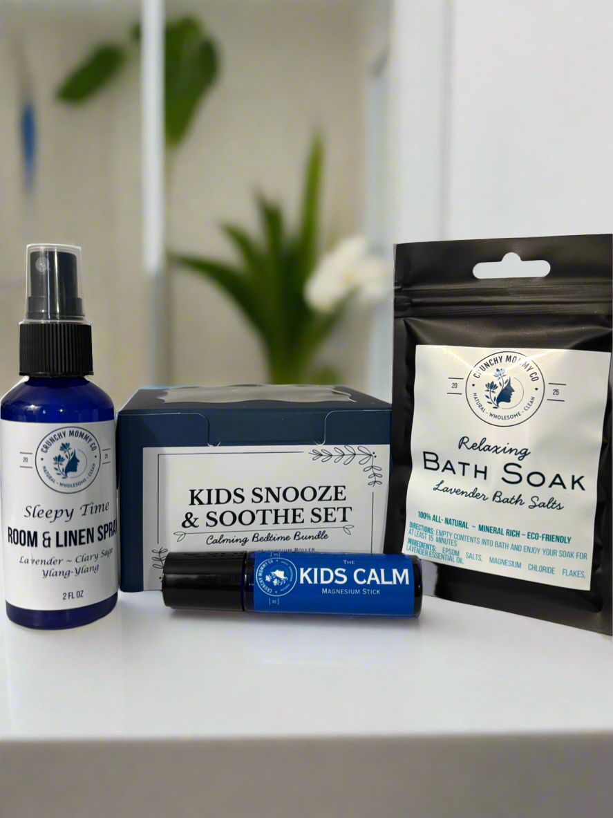 Kids Snooze & Soothe Set - Calming Bedtime Bundle