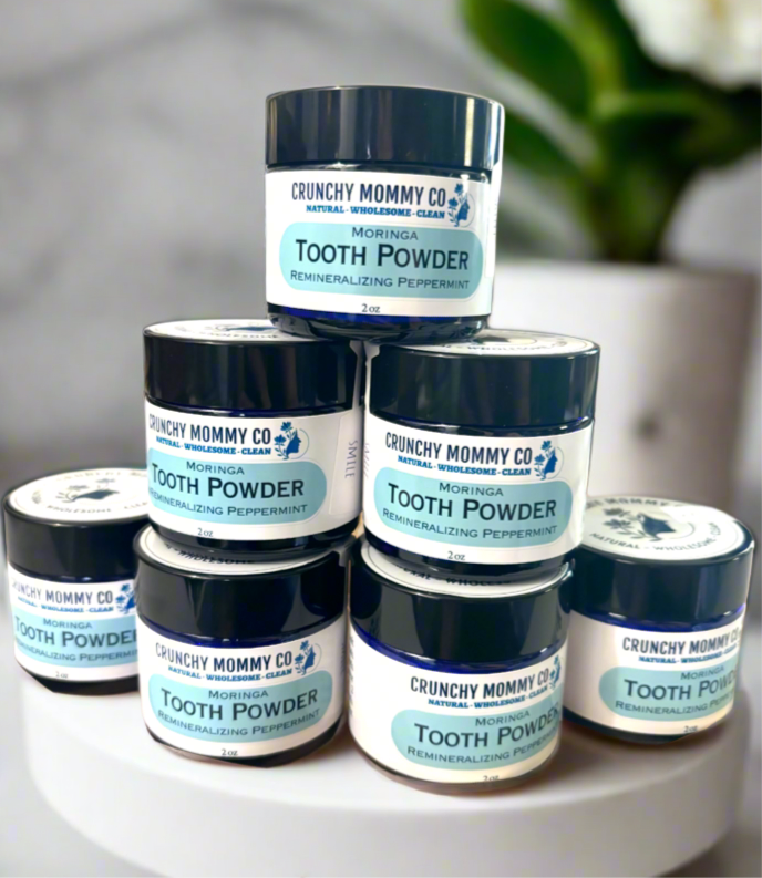 Moringa Tooth Powder – Remineralizing Powder for Healthy Gums & Teeth