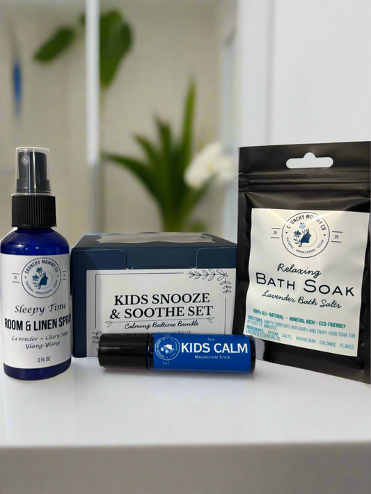 Kids Snooze & Soothe Set - Calming Bedtime Bundle