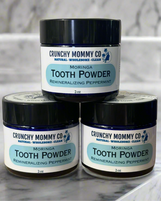 Moringa Tooth Powder – Remineralizing Powder for Healthy Gums & Teeth
