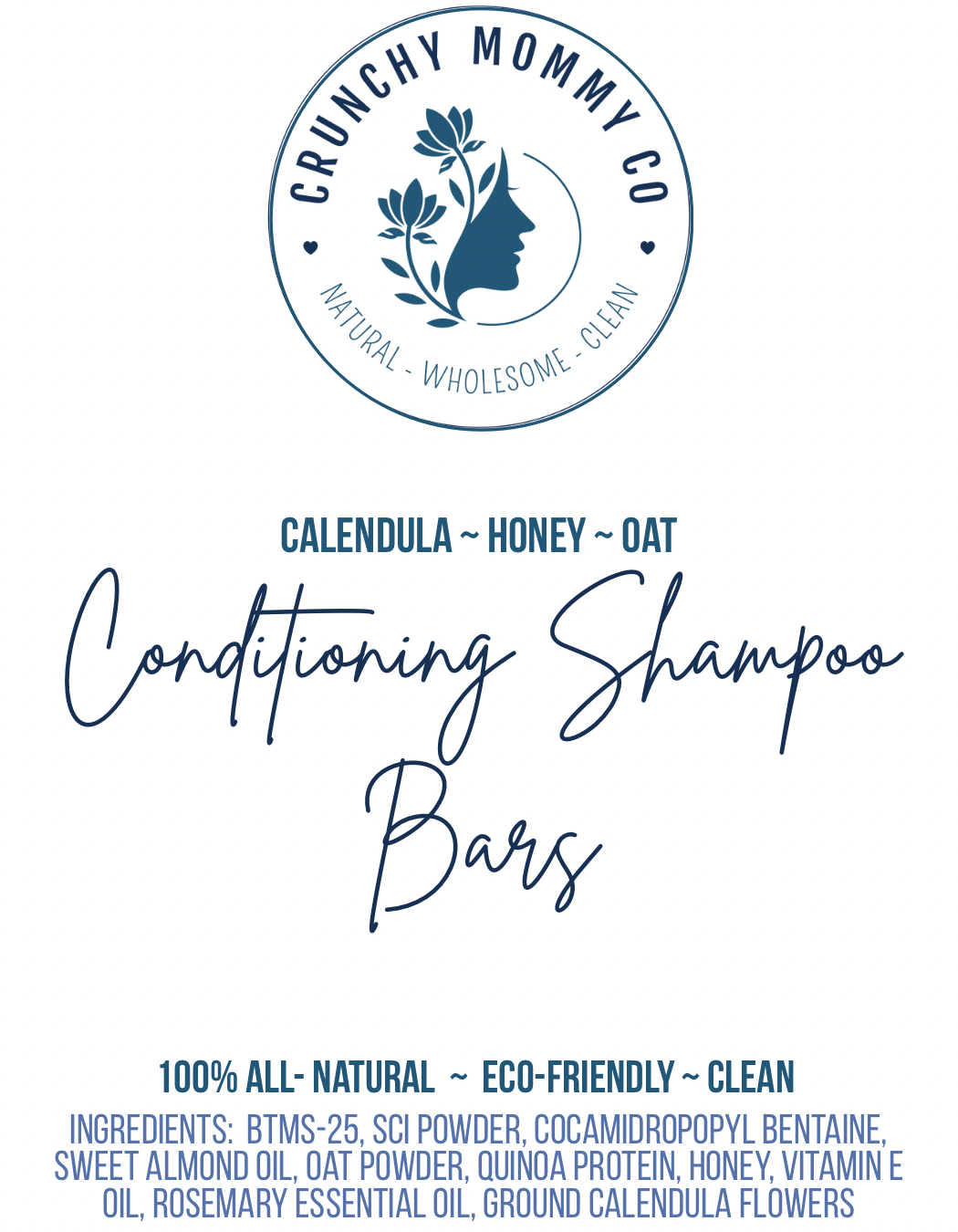 Conditioning Shampoo Bar - Calendula Honey Oat